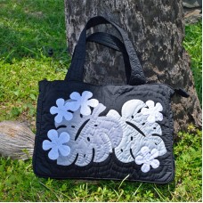 Nui Bag - Monstera Plumeria 1 Nui Bag - Monstera Plumeria 1